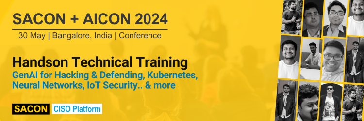 Security Architecture Conference SACON trainings 2024